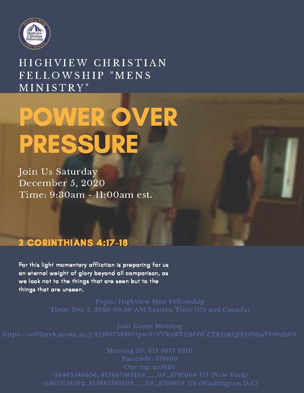 Highview Christian Fellowship Men